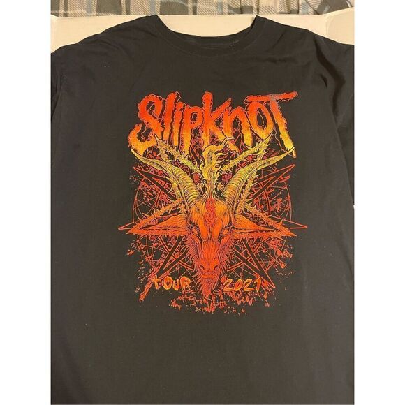 ‘21 SLIPKNOT TOUR Tshirt Double Sided  XL Tee - Picture 3 of 7